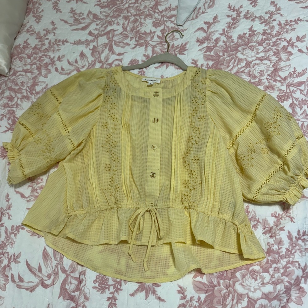 Yellow Blouse